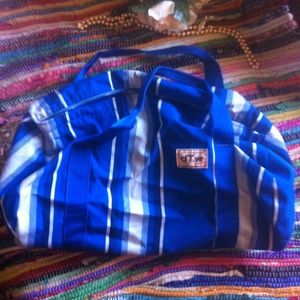 Vintage Blue & White DTW Gym Bag